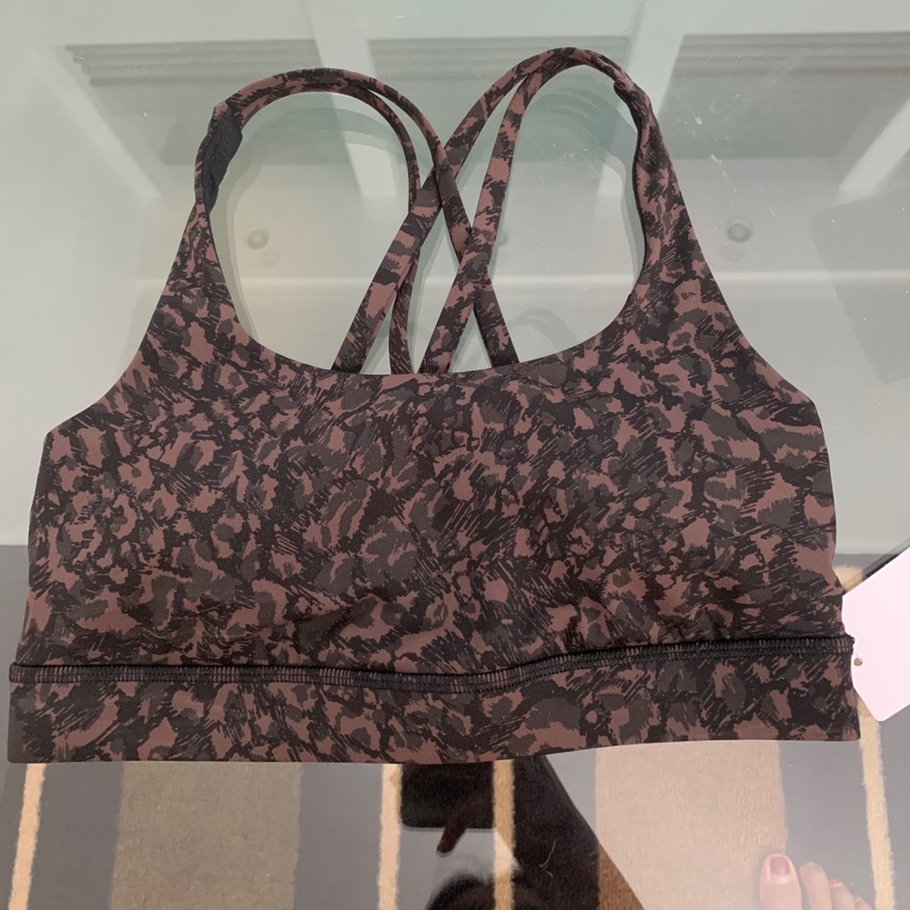 Black/Brown Lululemon Sports Bra